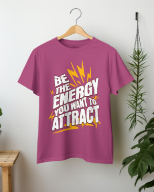 Onion Pink Front Printed Oversized