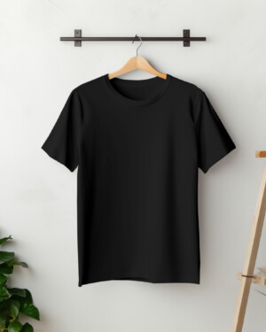 Solid Black Oversized