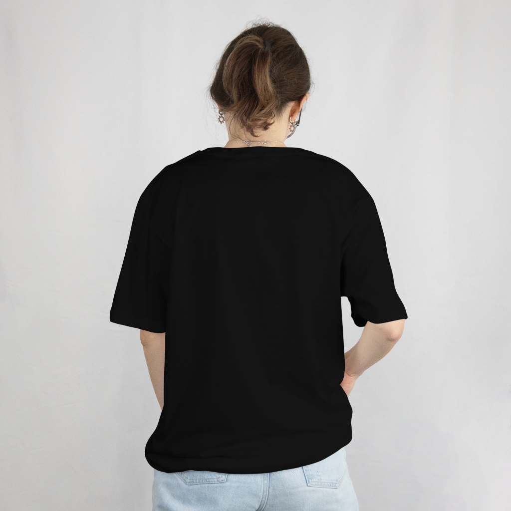 Solid Black Oversized - Image 3